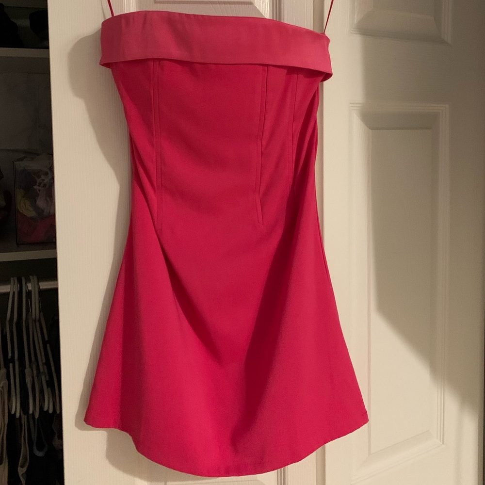 Stella limited edition pink strapless dress